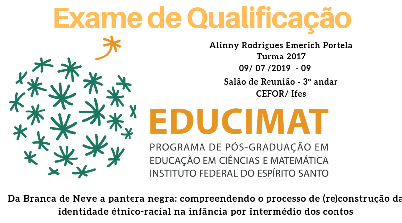 Exame de Qualificação Evento ALINNY RODRIGUES EMERICH PORTELA 09.07.2019